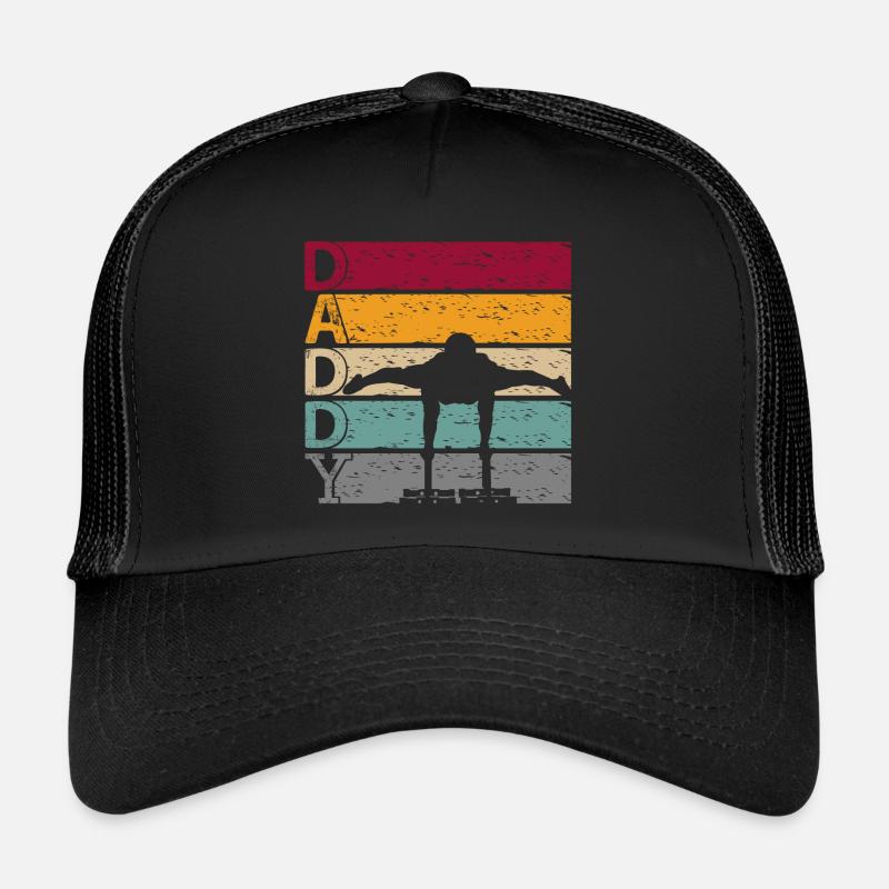 Calisthenics Dad Papa Push Up Training for Him Trucker Cap