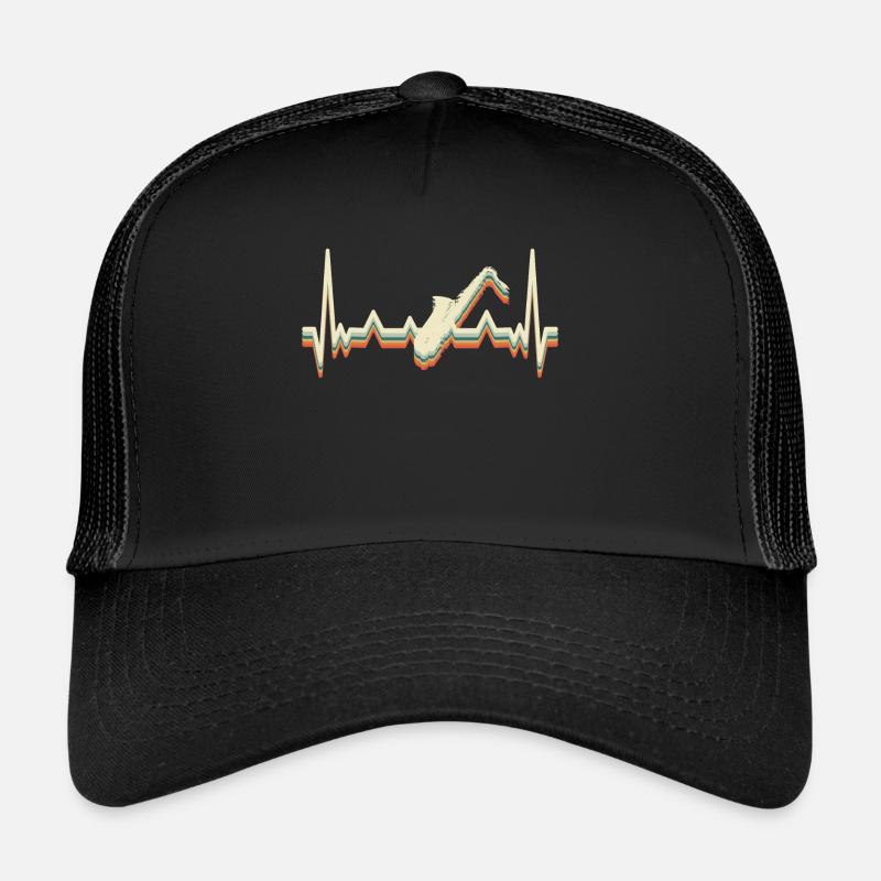 Classical Wind Instruments Sounds Music - Trucker Cap - black/black