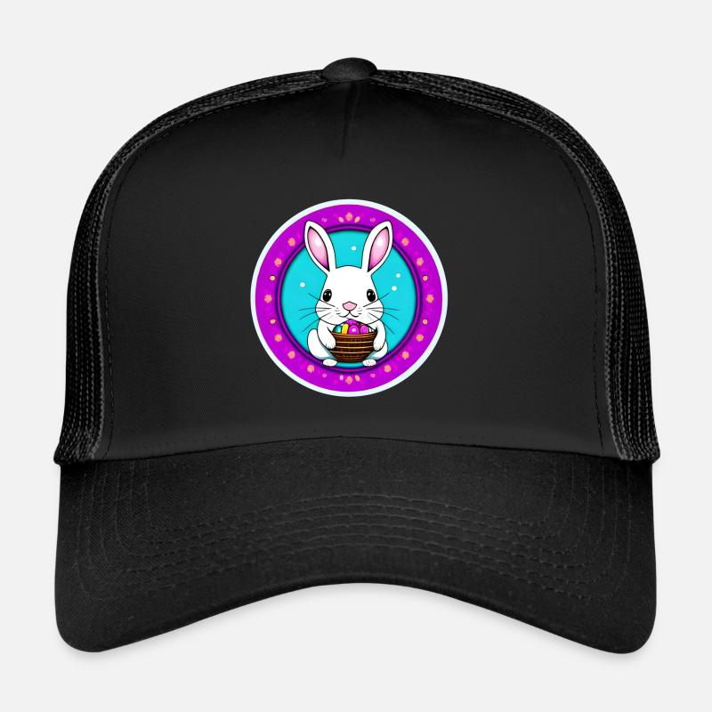 Easter and Easter Basket Trucker Cap