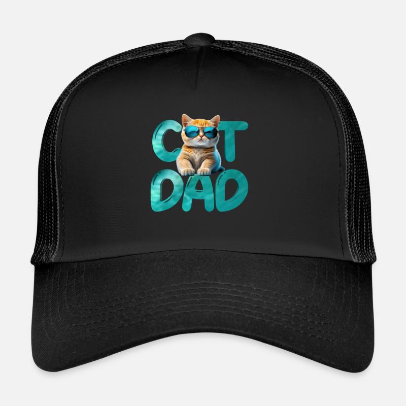 Cat dad Trucker Cap