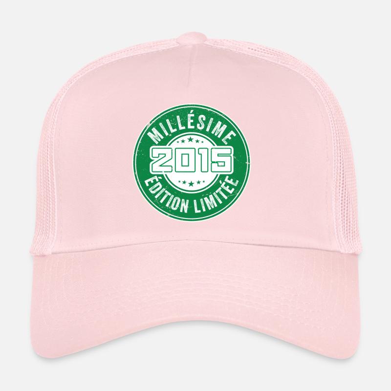 Millésime 2015 | édition limitée Anniversaire 2015 Casquette trucker 