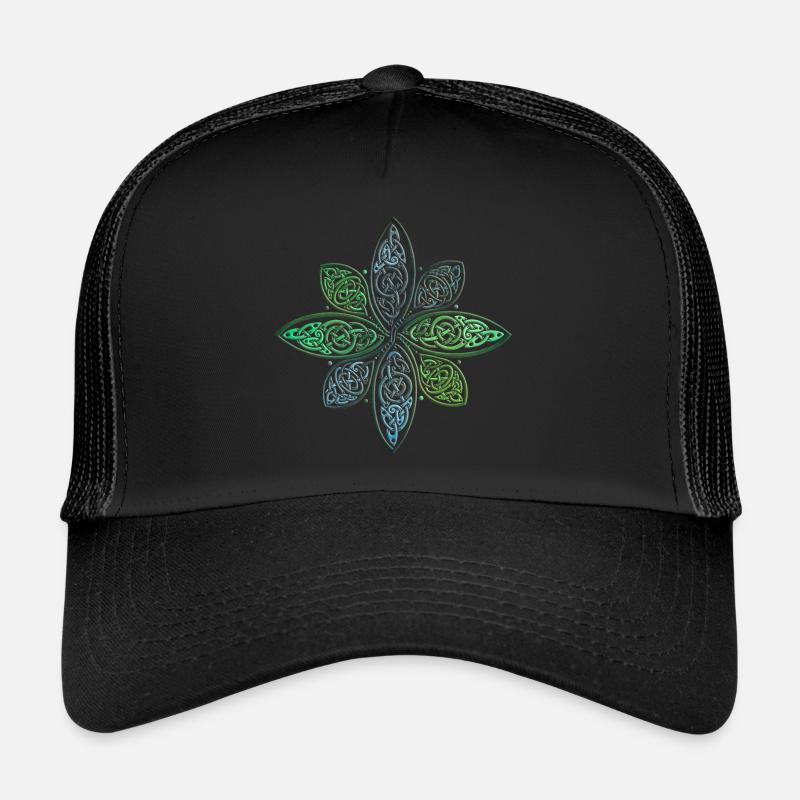 Wikinger Blume Trucker Cap