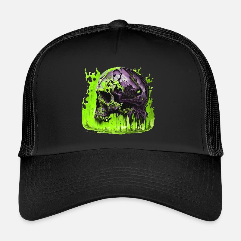 Crâne effrayant Helloween Casquette trucker 