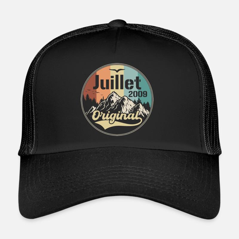 Juli 2009 Jubiläum Juli 2009 Juli Trucker Cap