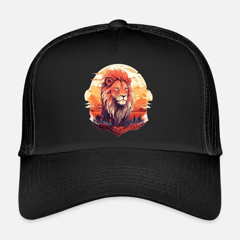 Stolzer Löwenkopf Trucker Cap