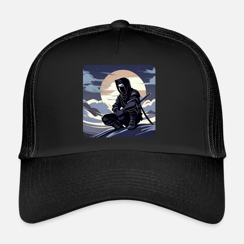 Mysterious Ninja Warrior Trucker Cap