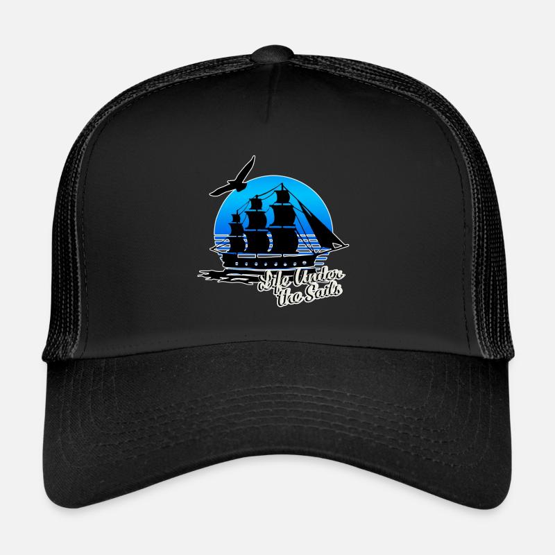 Live Under the Sails - clean Trucker Cap