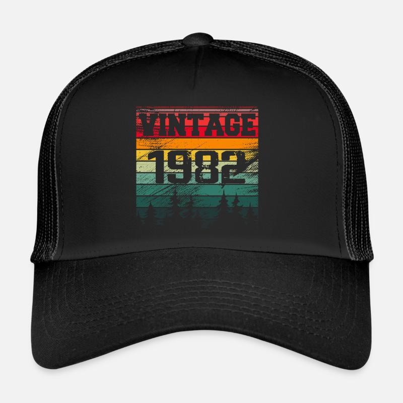 1982 Vintage Geburtstagsgeschenk 1982 Retro Trucker Cap