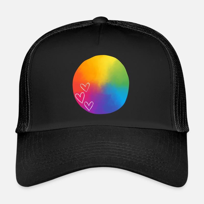 Heart-filled Trucker Cap