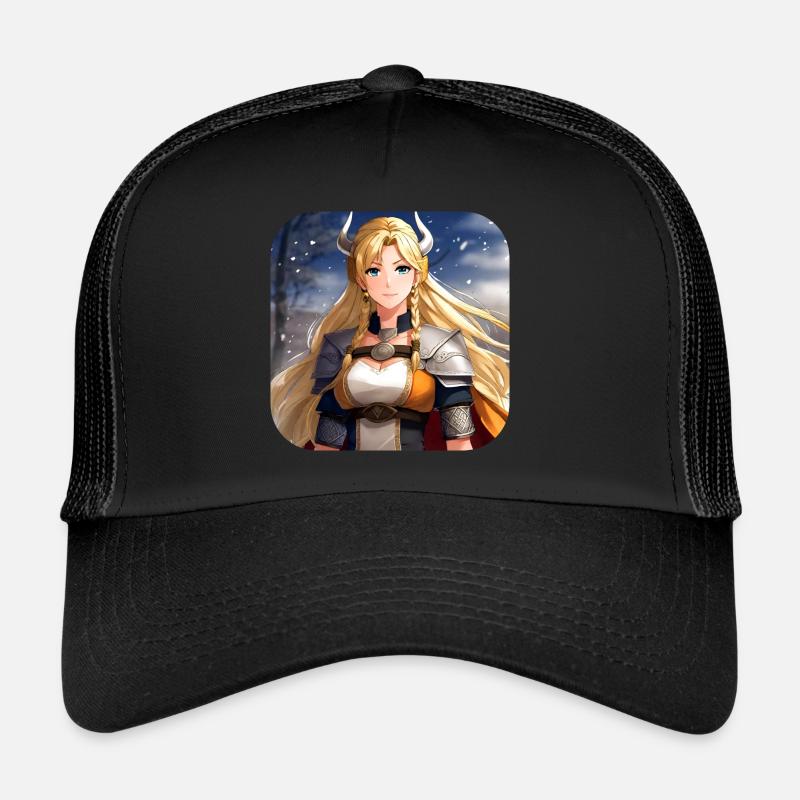 Cute Manga Warrior Trucker Cap