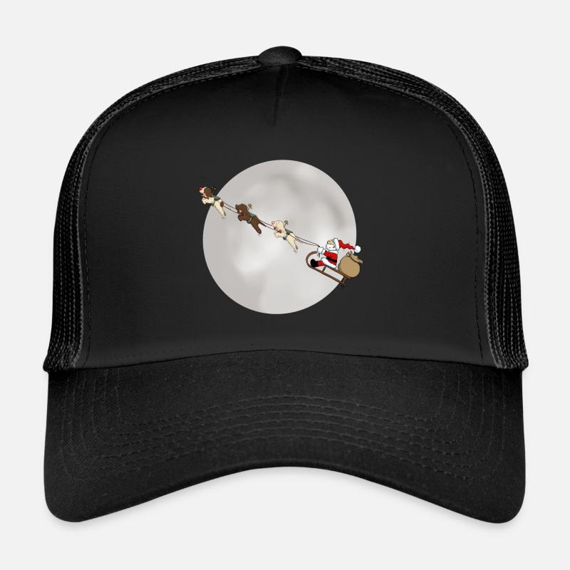 PinoRudi - Trucker Cap - Schwarz/Schwarz