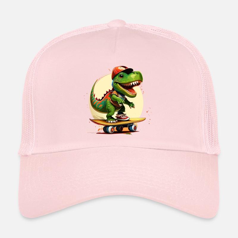 Happy Skating Rex Trucker Cap