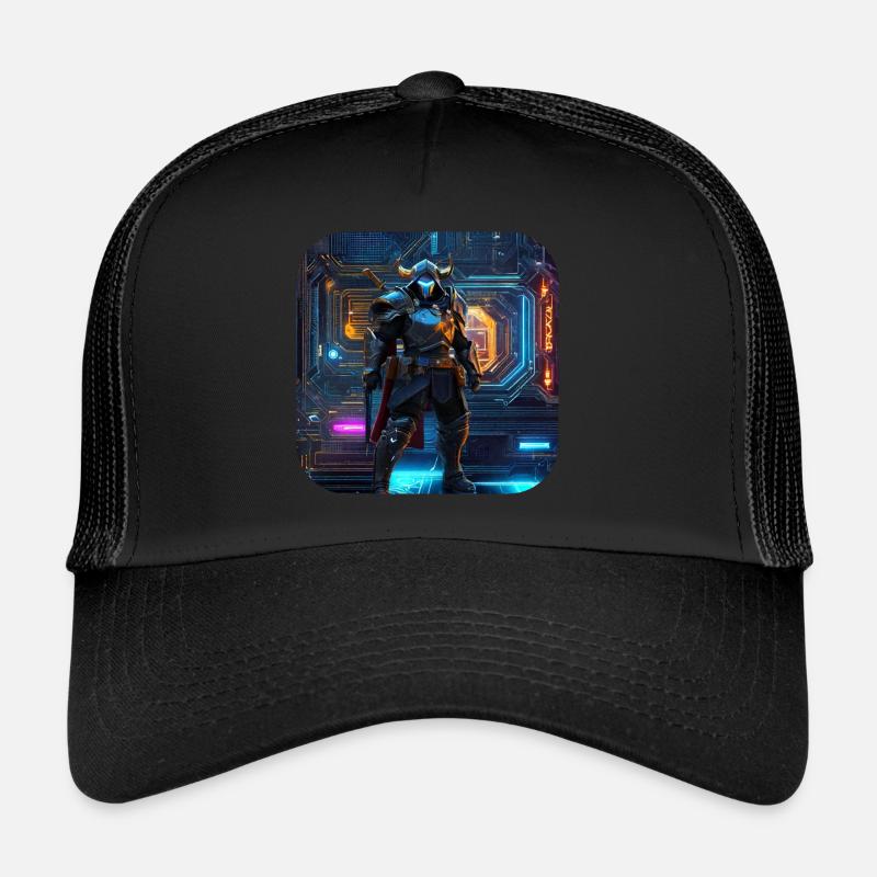 Cooler Cyberspace Krieger Trucker Cap