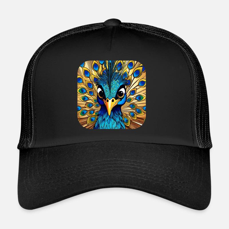 Cute Peacock II Trucker Cap