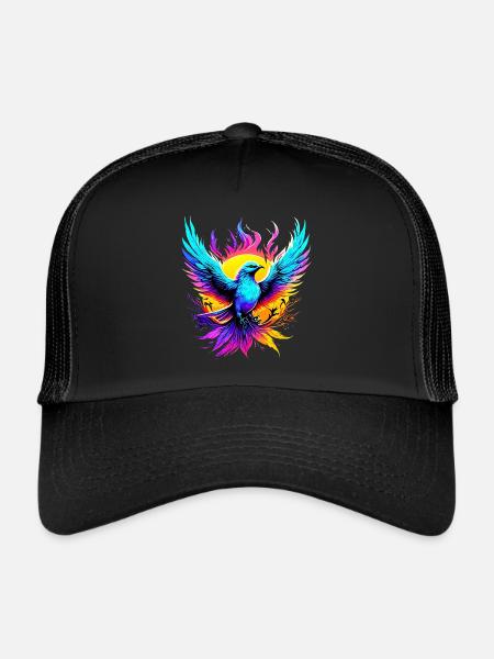 Mockingbird - Casquette trucker  - noir/noir - Devant