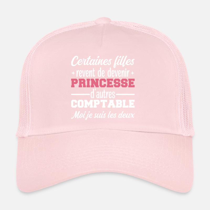 Princesse Comptable Casquette trucker 