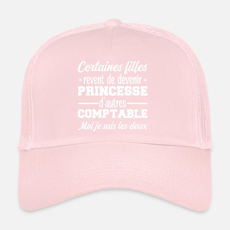 Princesse Comptable Casquette trucker 