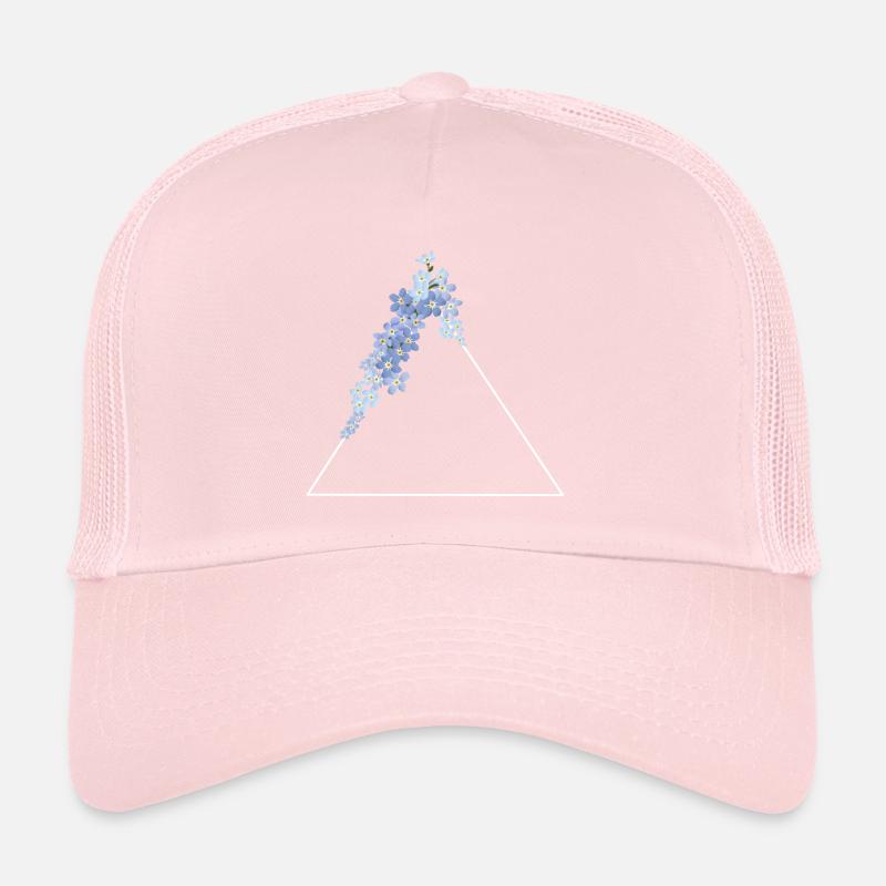 Boho Bohème mariage fleurs d’été Casquette trucker 