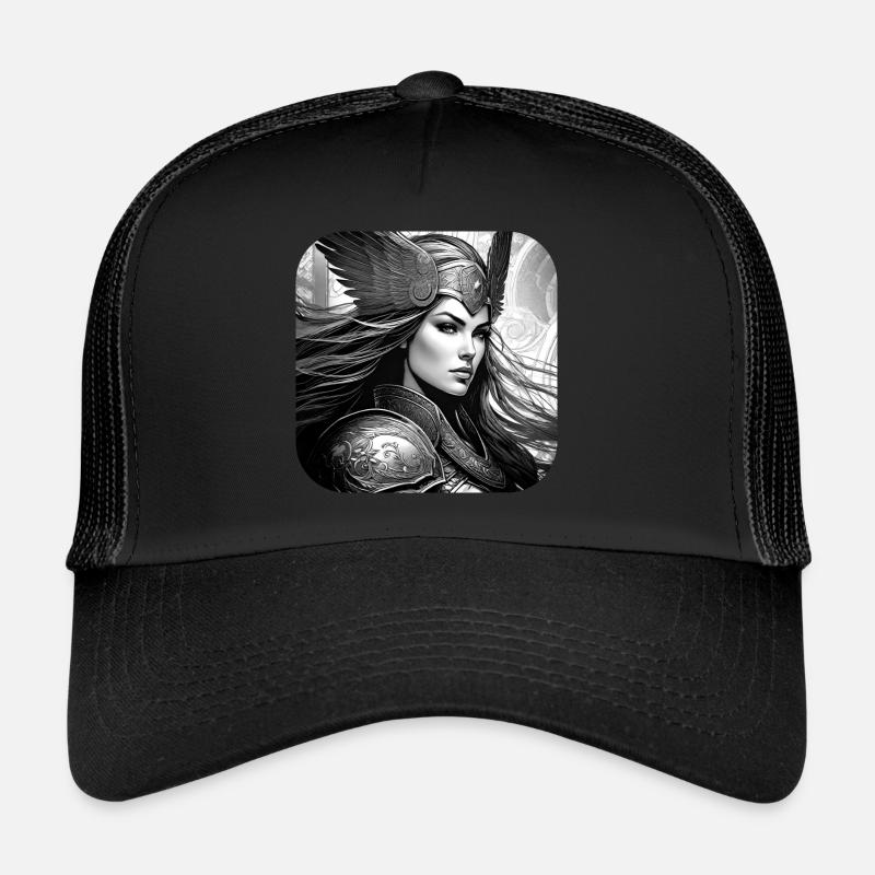 Proud Viking Germanin Shieldmaiden Trucker Cap