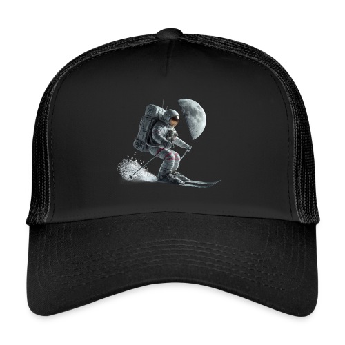 Astronaut Skifahrer - Trucker Cap