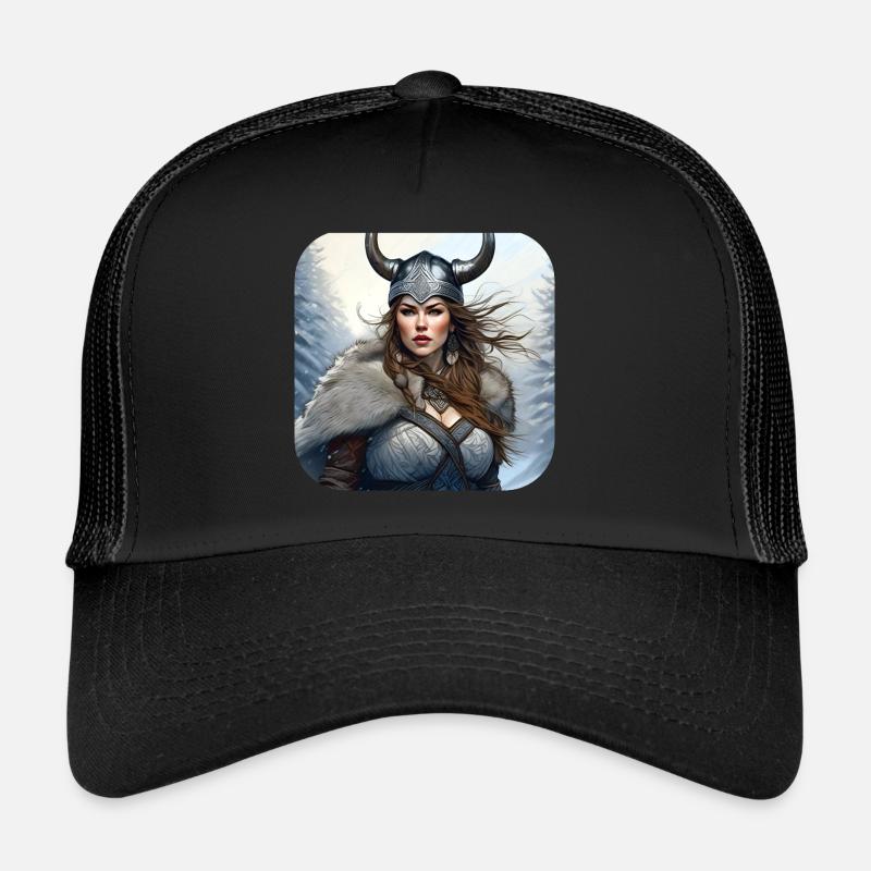 Stolze Wikingerin Germanin Schildmaid Trucker Cap