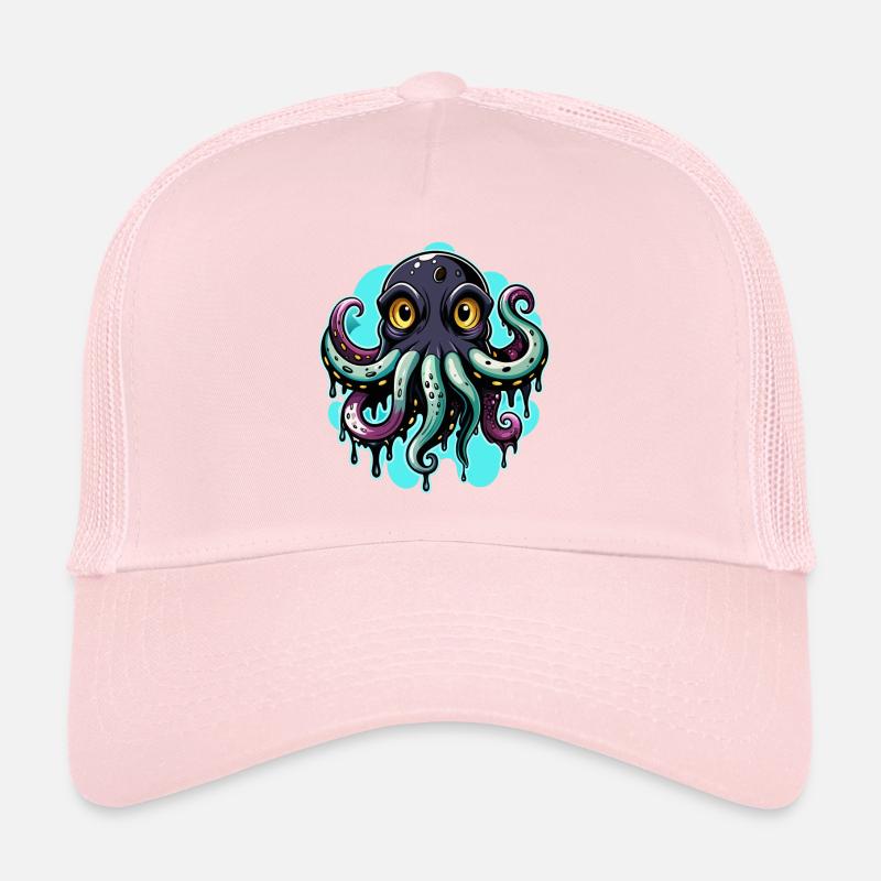 Pieuvre Casquette trucker 