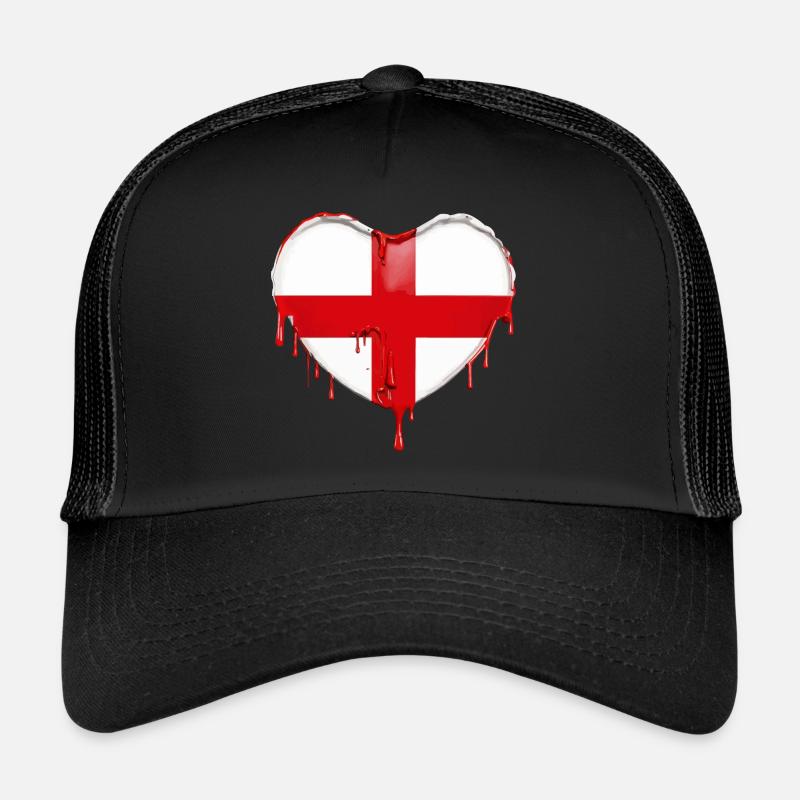DRAPEAU ANGLAIS DRAPEAU ANGLETERRE Casquette trucker 