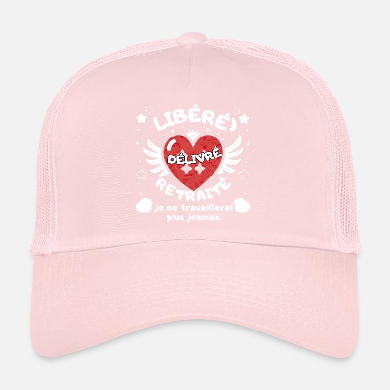 LIBÉRÉ DÉLIVRÉ RETRAITÉ Casquette trucker 