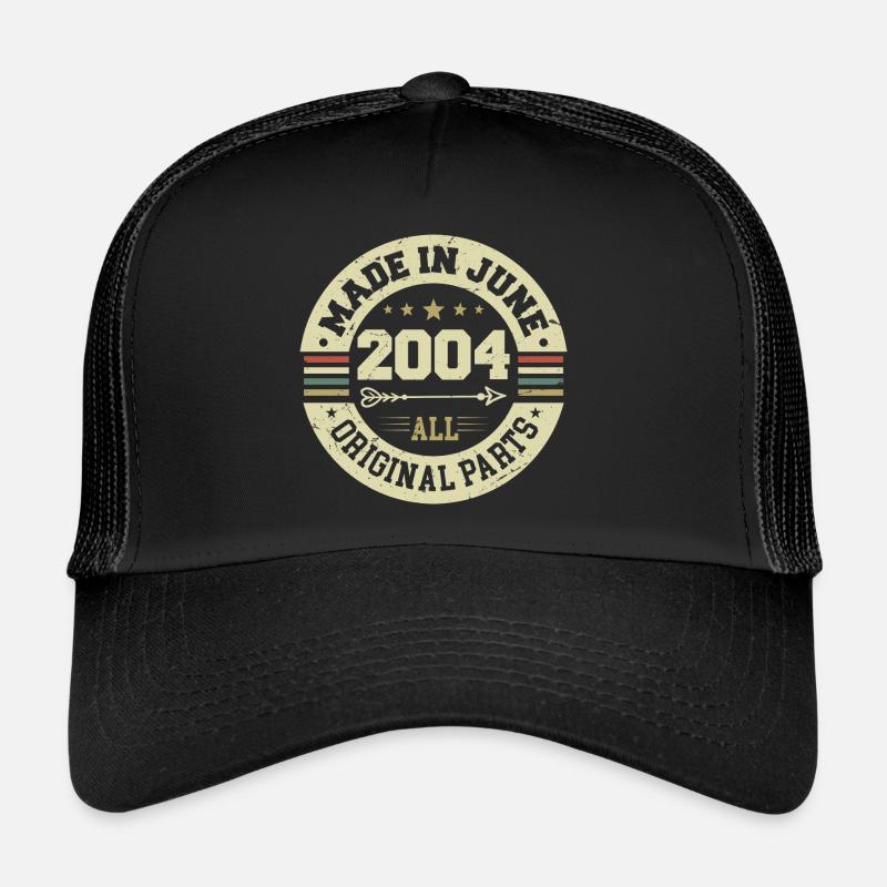June 2004 Birthday Present June 2004 June 2004 Trucker Cap