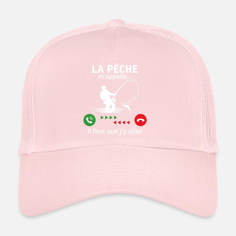 La pêche m'appelle il Faut que j'y aille Casquette trucker 