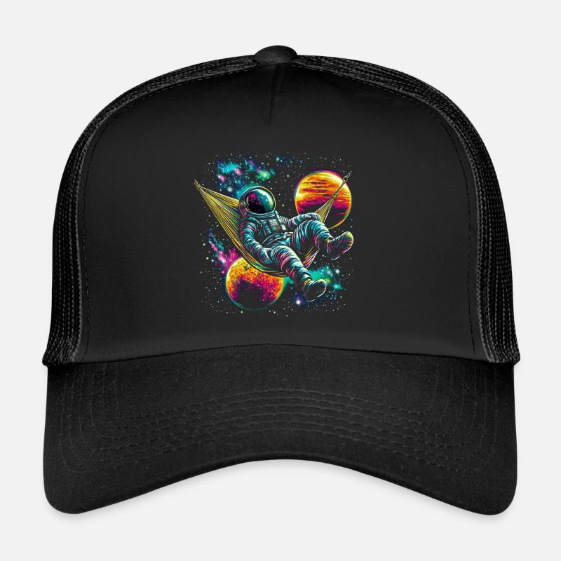 Hamac Astronaute Science Espace Casquette trucker 