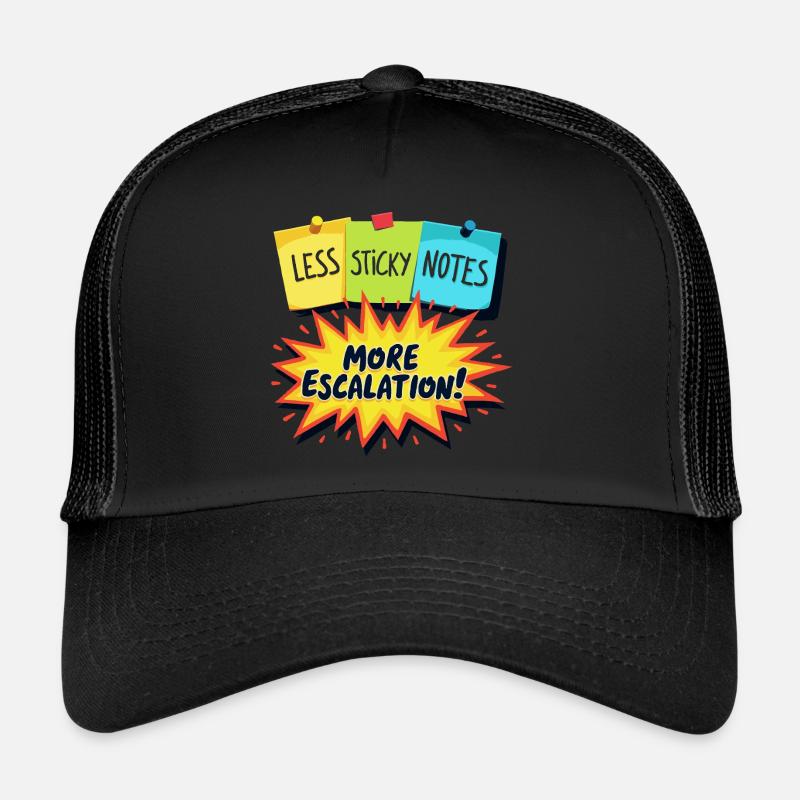Communication Training Office Fun Escalation Trucker Cap