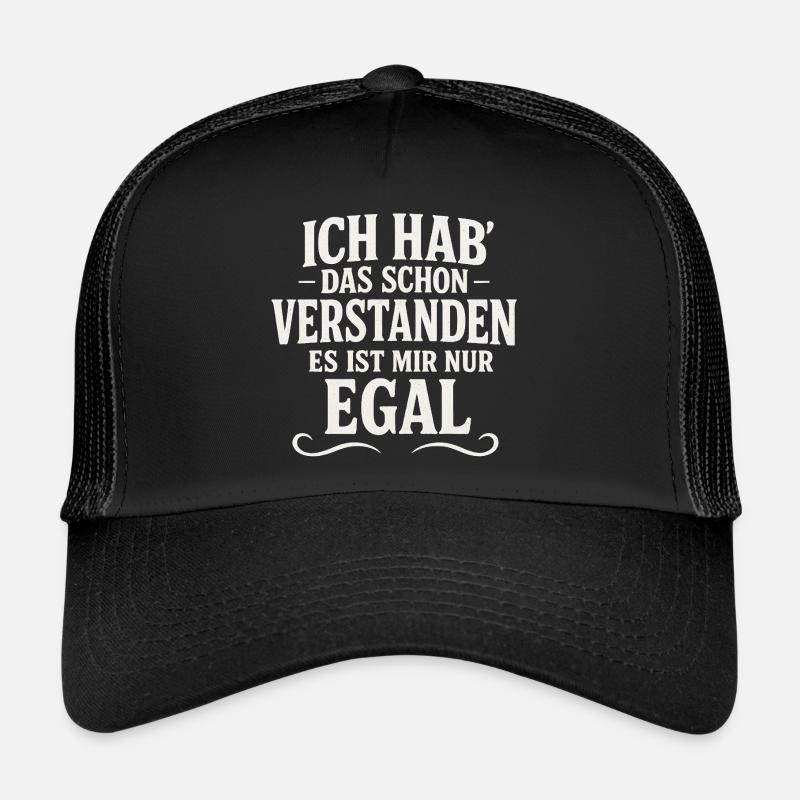 Dictons sarcastiques effrontés Casquette trucker 