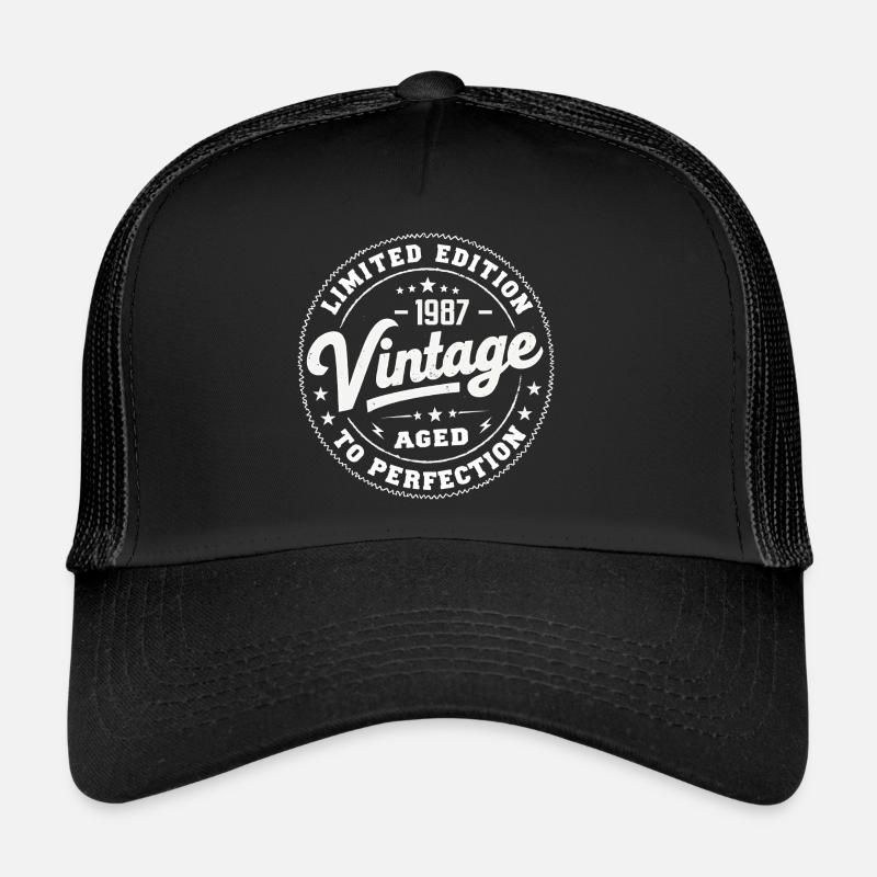 Legend since 1987 Awesome since 1987 Retro 1987 Trucker Cap