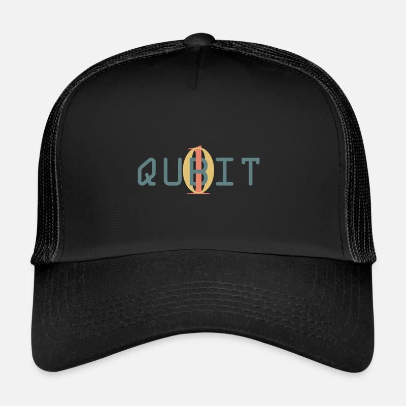 Qubit Quantum Entanglement Physics Trucker Cap