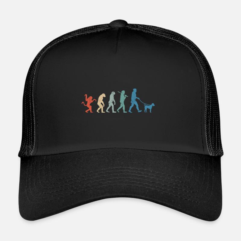 Irish Terrier Hund Papa Evolution Vintage Trucker Cap