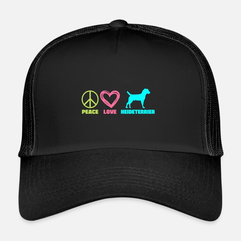 Heideterrier Mama Peace Love Trucker Cap