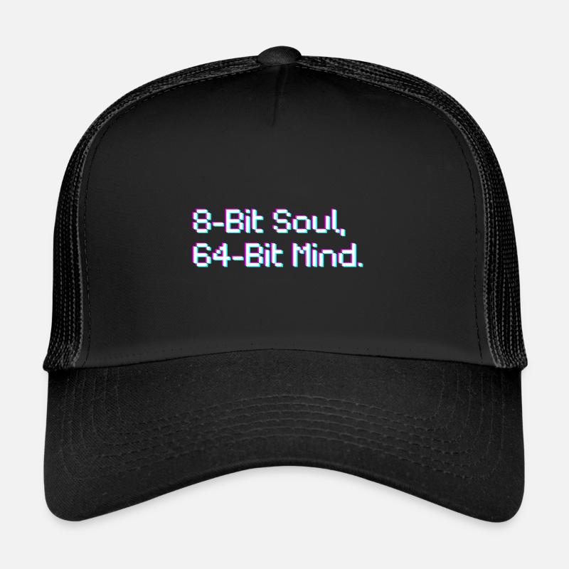 8 bits Soul, 64 bits cœur Casquette trucker 