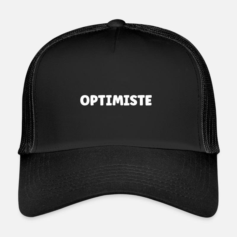 Optimiste Casquette trucker 