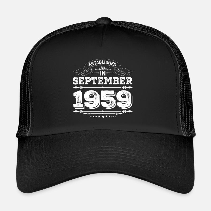 Established in September 1959 Trucker Cap