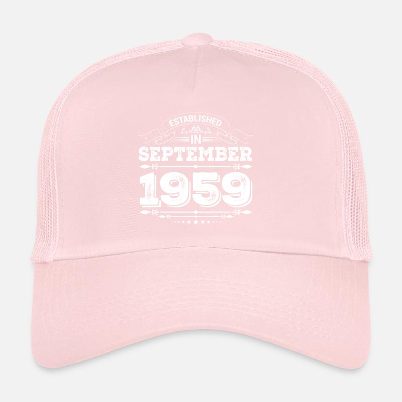 Créée en Septembre 1959 Casquette trucker 