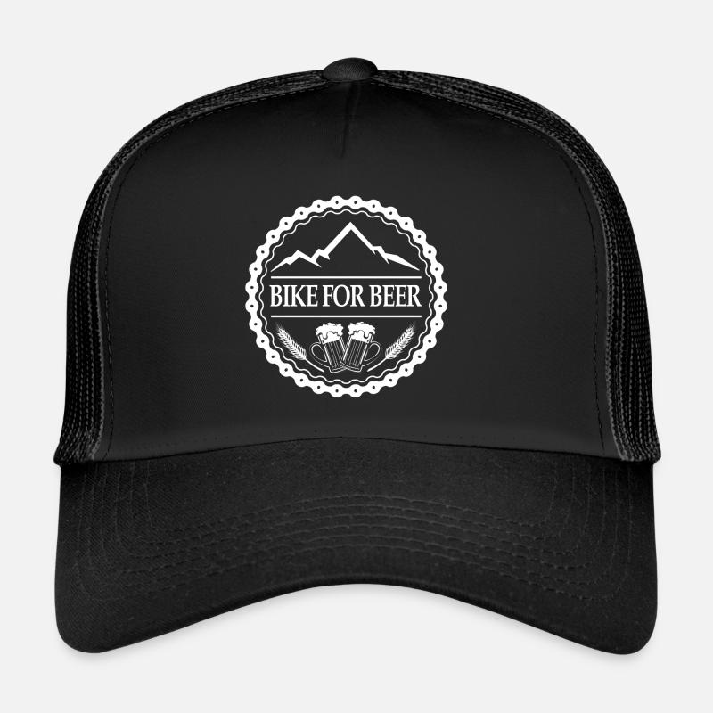 Vélo à bière T-shirt Vélo Casquette trucker 
