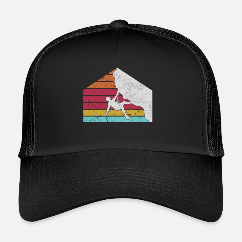 Rock climbing rhombus Trucker Cap
