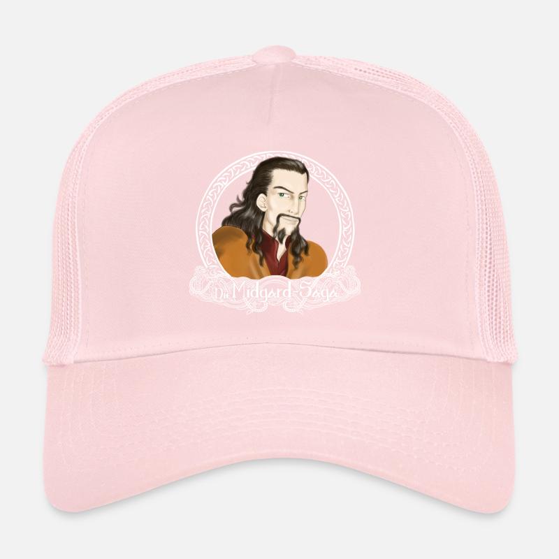 La saga Midgard - Loki cadre blanc Casquette trucker 