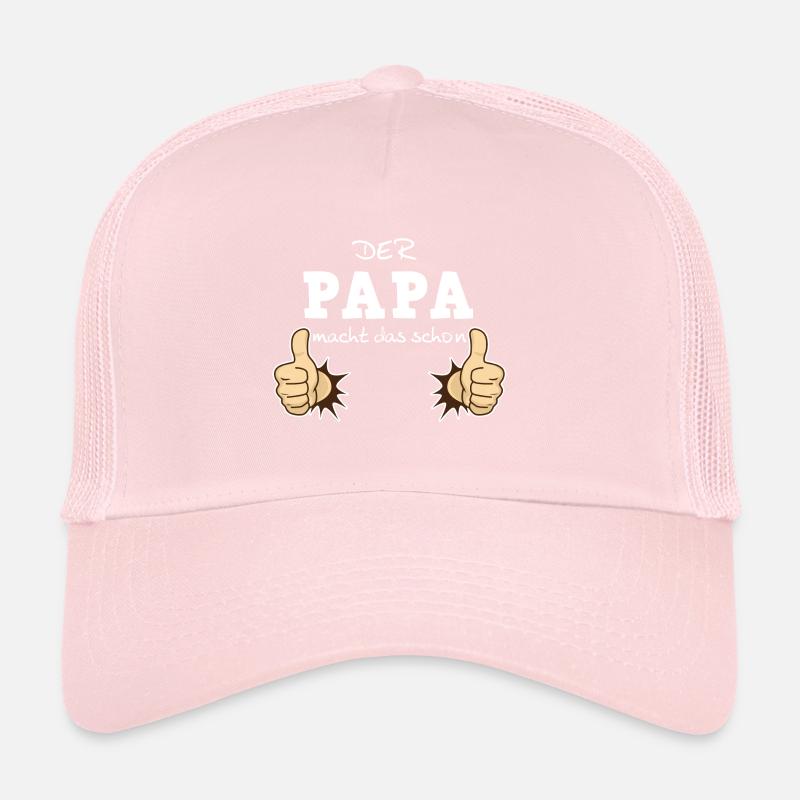 Le papa s’en occupe. Casquette trucker 