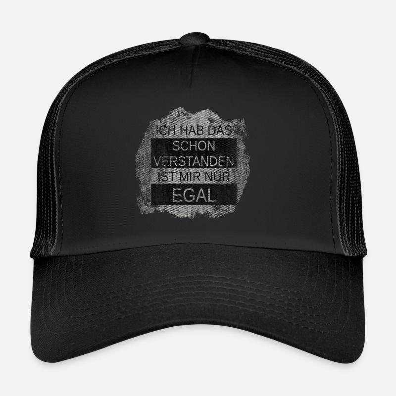 MIR DICH EGAL Trucker Cap