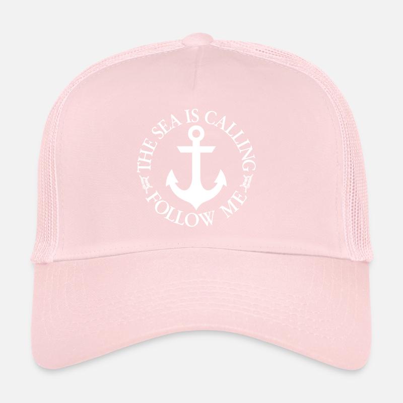 The sea is calling Trucker Cap
