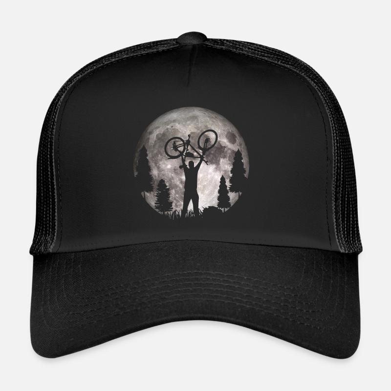 MTB - Moon - Mountain Bikers Trucker Cap