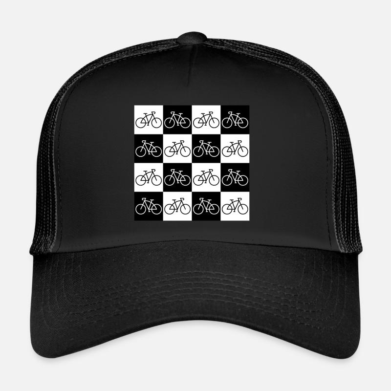 Damier De Vélos Pour Cycliste Casquette trucker 