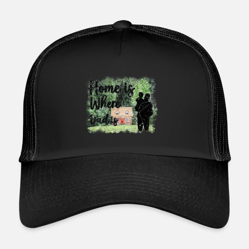 Father's Day - Trucker Cap - black/black